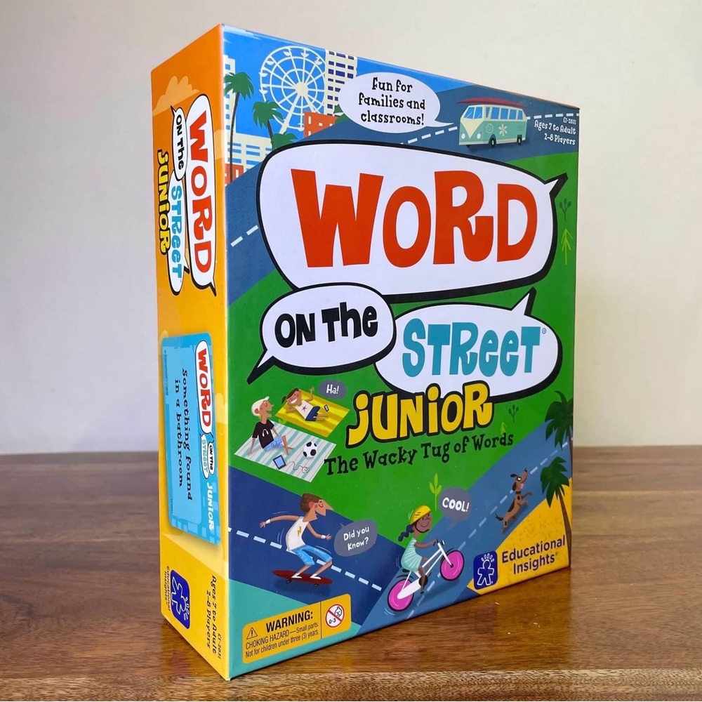 Word On The Street Junior NWT Board Game